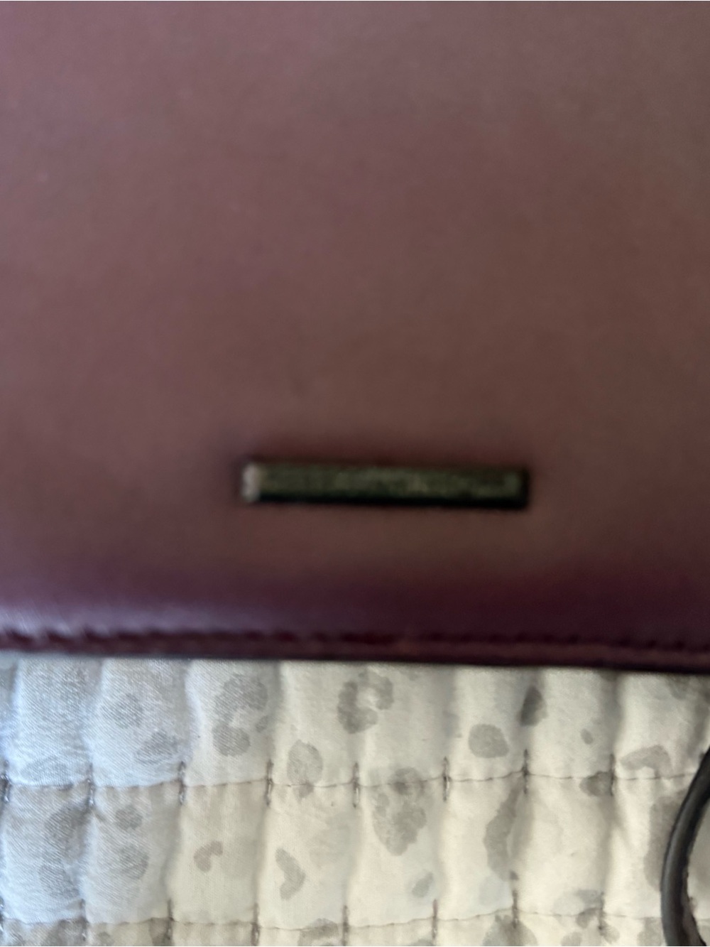 Rebecca Minkoff Deep Plum Leather Crossbody - Picture 5 of 10